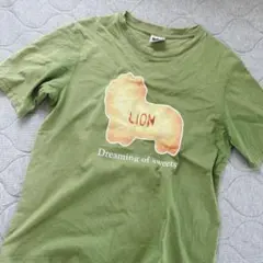 GU たべっこどうぶつ Tシャツ 緑