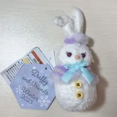 ステラルー　シークレットオブスノーウィーデイ　ぬいぐるみチャーム　雪だるま