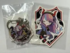 CR 2連アクリルキーホルダー＆ステッカー Selly