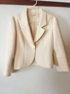 peyton place アイボリーテーラードJK