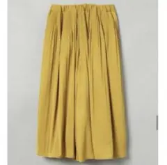 新品 ジーナシス VSプリーツスカーチョ イエロー系