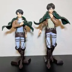 進撃の巨人 Grandista エレン リヴァイ フィギュア 2点セット