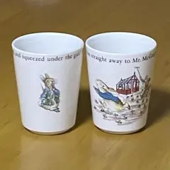 ピーターラビット ウェッジウッド カップ　２個