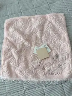 JILL STUART 花柄ハンカチ ピンク