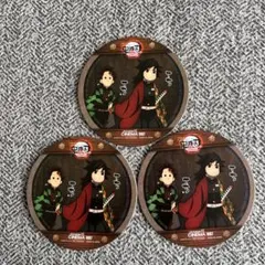鬼滅の刃 CINEMA限定 コースター 義勇&炭治郎 第一期 てちてち3個セット