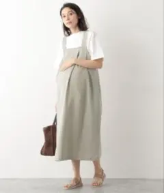 【新品未開封】LEPSIM　マタニティ　リネン　FREE SIZEのサムネイル