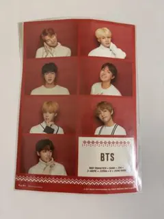 BTS 109 Xmas ステッカー