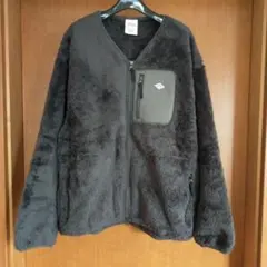 DANTON　ダントン　ハイパイル　ノーカラー フリースジャケット