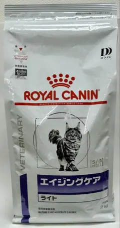 ロイヤルカナン 猫 エイジングケアライト 2kg - メルカリ