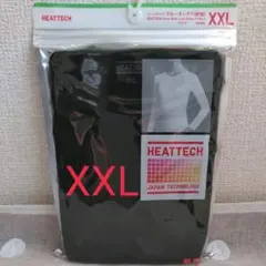 ユニクロヒートテック　クルーネックT（長袖）XXL 黒　1枚　a7y