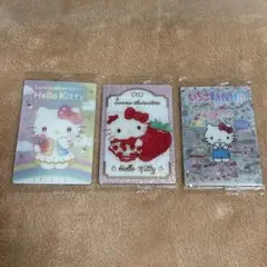 サンリオキャラクターズウエハース10 キティちゃん3枚セット