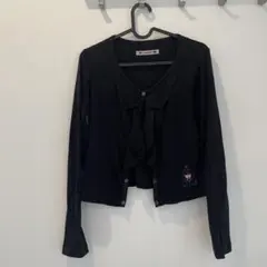 日*0様 キャンディアップリケカーディガン　Black 日*0様 キャンディアップリケカーディガン Black - メルカリ