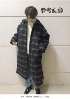 LOWRYS FARM BIGチェックコート