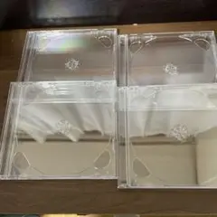 空CDケース (2枚収納タイプ) 4枚セット