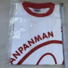 アサヒ飲料 アンパンマン Tシャツ 110cm ホワイト/レッド 非売品