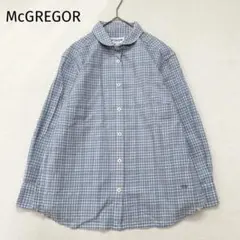 バーバリー ノバチェック ノースリーブブラウス 160A M 青 サックス 
