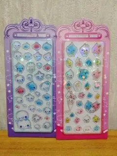 しずくちゃん♡ホロあり　アクリルシール2枚セット