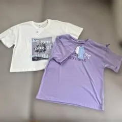 新品タグ付き Tシャツ 2枚セット 140cmのサムネイル