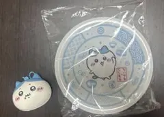 ちいかわ　ハチワレ　くら寿司　皿　フェイスマスコット