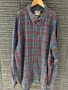 90s〜 L.L.Bean エルエルビーン フランネルシャツ US ミリタリー