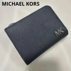 【美品】 マイケルコース MKロゴ 折り財布