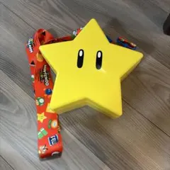 美品　USJ マリオ スター ポップコーンバケット スーパーニンテンドーワールド