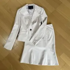UNTITLED アイボリーセットアップ　ジャケットM スカートS