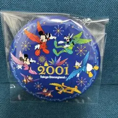 レア物　2001年 東京ディズニーランド 缶バッジ
