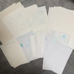 少女漫画　付録　漫画家　原稿用紙