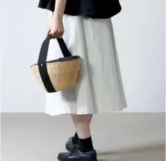 MUUN×ランフランセダンタン　かごバッグ Lin francais d'antan (ランフランセダンタン) Elgort