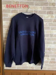 【希少】UNITED COLORS OF BENETTON トレーナー 古着　Ｌ