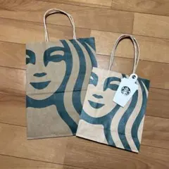 スターバックス ショップ袋 大小2点セット