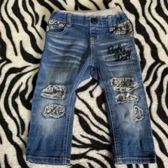 Baby Doll ダメージ加工 ボトムス 90