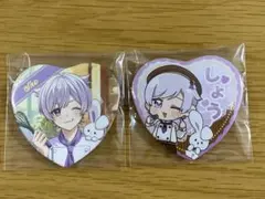 いれいす　初兎　ハート型缶バッジ　ファミマ　２個