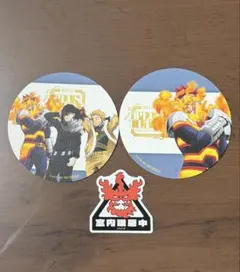 ヒロアカ　東急　エンデヴァー　ホークス　相澤消太　コースター　ステッカー