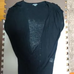Armani Exchange ブラック カーディガン