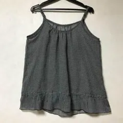 しまむら ギンガムチェック キャミソール　お値下げ中＊