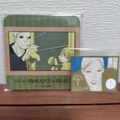 リストランテ・パラディーゾ　ウッドコースター　ステッカー　オノナツメ