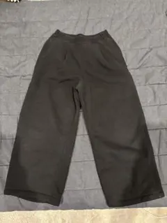 ボアスウェットパンツワイドユニクロ130