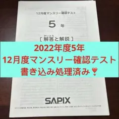 2025年最新】サピックス 5年 マンスリー確認テストの人気