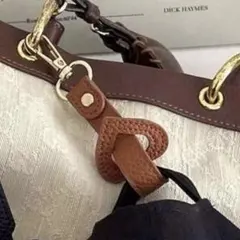 ブラウン 茶色　カチューシャホルダー