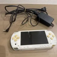 Sony PSP 本体 ホワイト ACアダプター付き　ジャンク