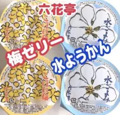 北海道限定♬︎♡六花亭 こぼれ梅ゼリーと水ごよみ水ようかんのサムネイル