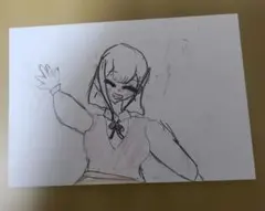 子供が書いた絵 また明日！