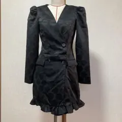 ZARAワンピースジャケット黒