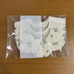 【新品未使用】360度 防水スタイ よだれかけ 花びら型 3枚セット