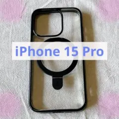 スマホケース ブルー iPhone 15 Pro 用 Magsafe