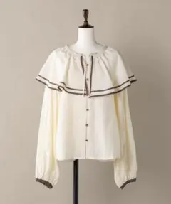 moi tytto 長袖ブラウス イエロー
