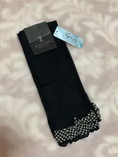 新品LANVIN COLLECTION アームカバー UVドット柄フリルつきのサムネイル