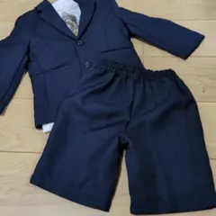 キッズ　フォーマルスーツ4点セット　100cm